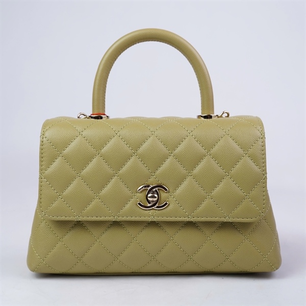 Túi Chanel Coco 9.5 xanh bơ (EPNTH6TK) sz23 KG+