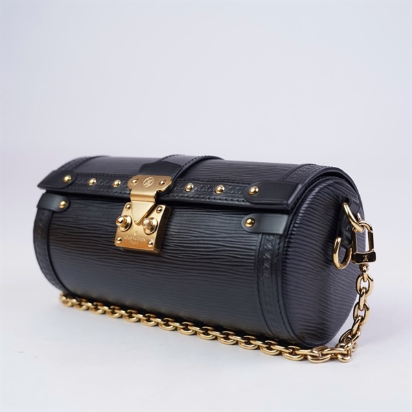 Túi LV Papillon Trunk đen 2 strap sz19 KG+