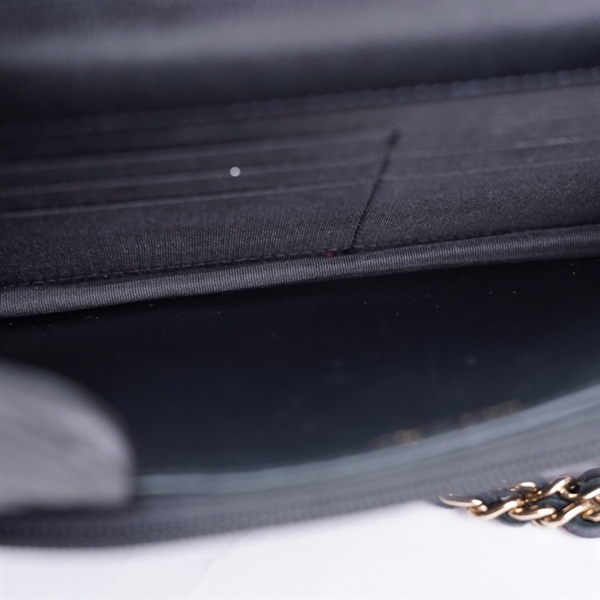 Túi Chanel Woc đen đính đá (27496293) sz19 +