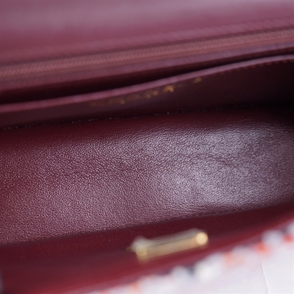 Túi Chanel Classic vải đa sắc (KEE7NJ88) sz19 (LTB) KG+