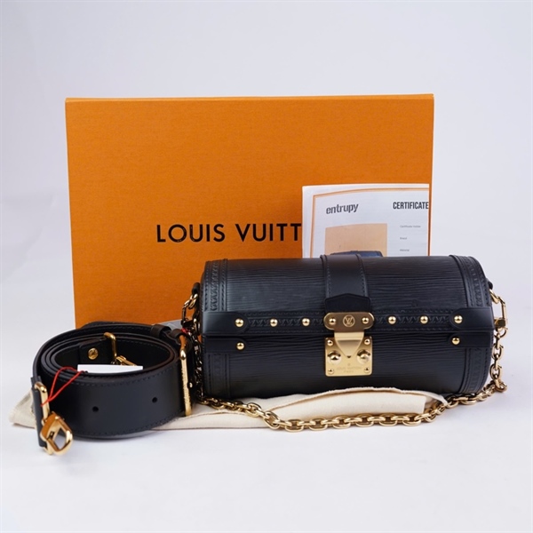 Túi LV Papillon Trunk đen 2 strap sz19 KG+