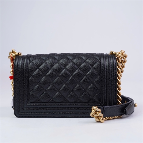Túi Chanel Boy đen (28237701) sz20 KG+