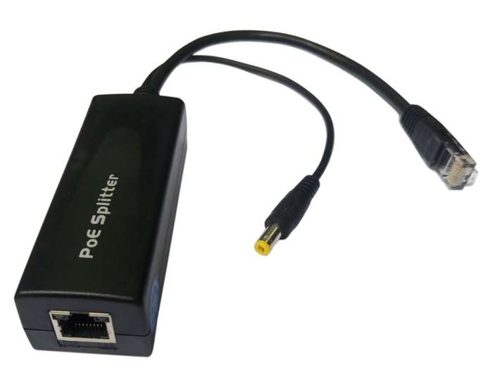 Bộ chuyển PoE ra LAN-12V Splitter 48V LS-POE-1210EL