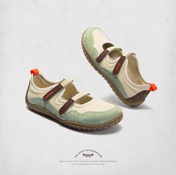 GIÀY JEEP MARY JANE LOW TOP THE SPIRIT GREEN LIGHT-2 DÂY XANH