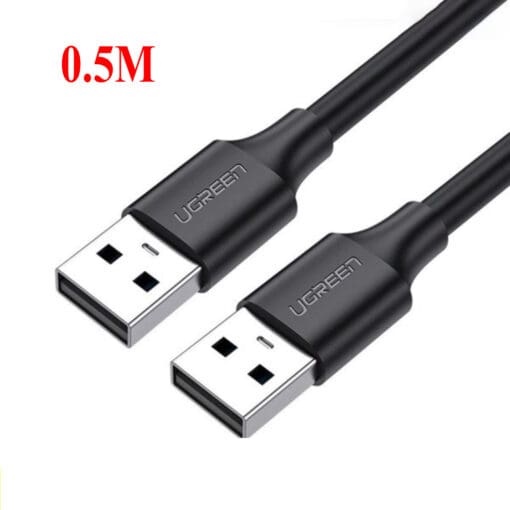 Cáp USB 2.0, 2 đầu đực, dây dài 0.5 mét - Và dịch vụ giao lắp tận nơi - BH 12 tháng