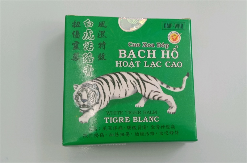 Cao bạch hổ 8g Bảo Linh cao xoa giảm đau (Kiện 24 hộp x 12 lọ)
