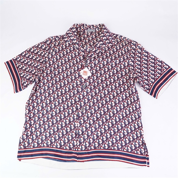 Áo thun Dior in họa tiết xanh đỏ (BQ) KG+