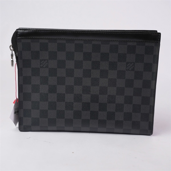 Túi LV Clutch ô vuông đen (FN0270) sz26 (BQ) KG+