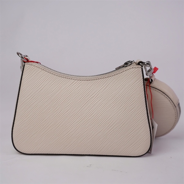 Túi LV Marellini trắng kèm ví và gương 2strap sz19 (BQ) KG+