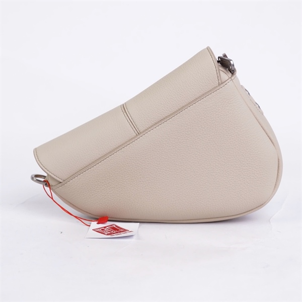 Túi Dior Saddle nude (01-BO-1224) sz12 (miệng túi sz20) (BQ) KG+