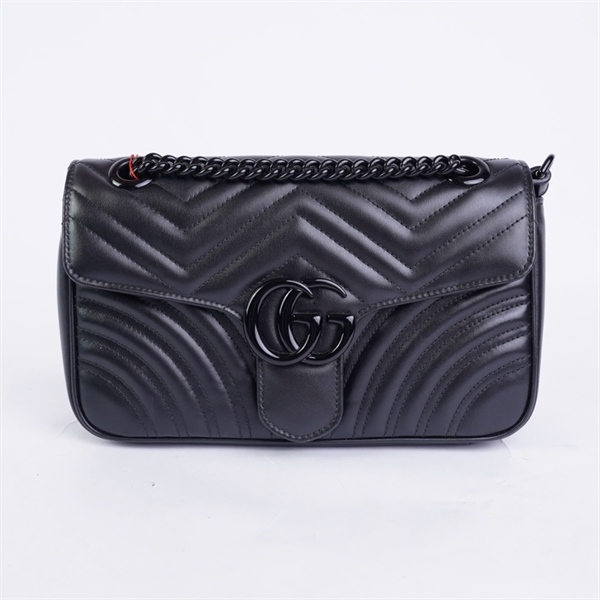 Túi GG Marmont đen (C038785081) sz25 (BQ) KG+