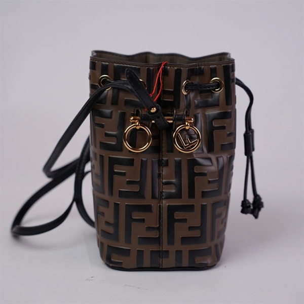 Túi Fendi Bucket nâu (198-8007) sz12 (BQ) KG+