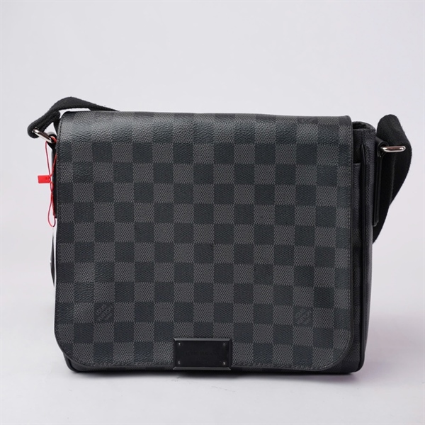 Túi LV đeo chéo ô vuông đen sz25 (BQ) KG+