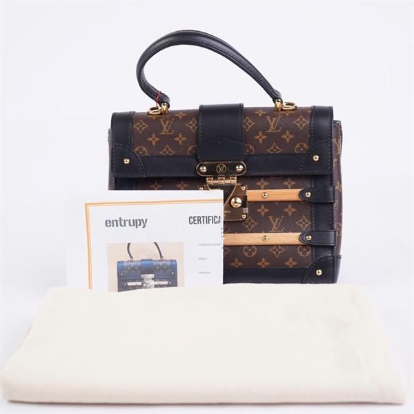 Túi LV Trianon hoa nâu sz21 KG+