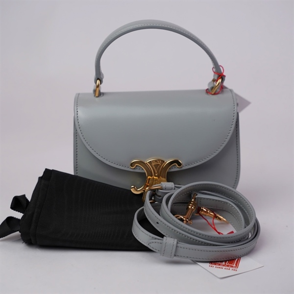 Túi Celine đeo chéo xám ( F-CU-1253) sz14 (BQ) KG+