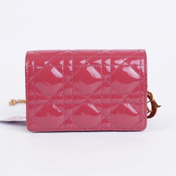 Túi Dior đeo chéo hồng (48-MA-0211) sz13 (BQ) KG+