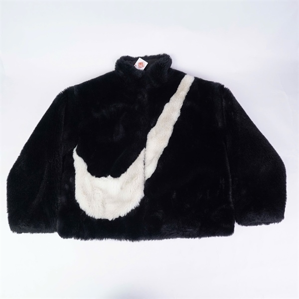 Áo khoác Nike lông đen (BQ) KG+