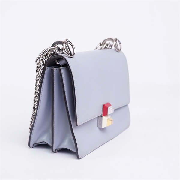 Túi Fendi đeo chéo xám xanh sz19 (BQ) KG+