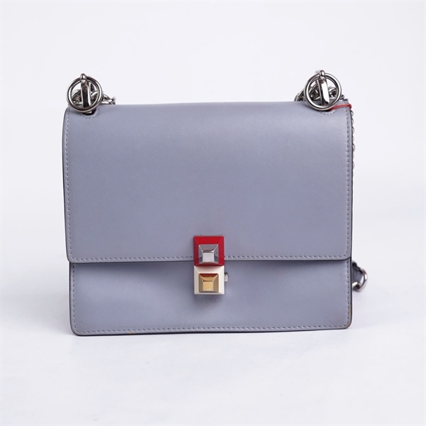 Túi Fendi đeo chéo xám xanh sz19 (BQ) KG+