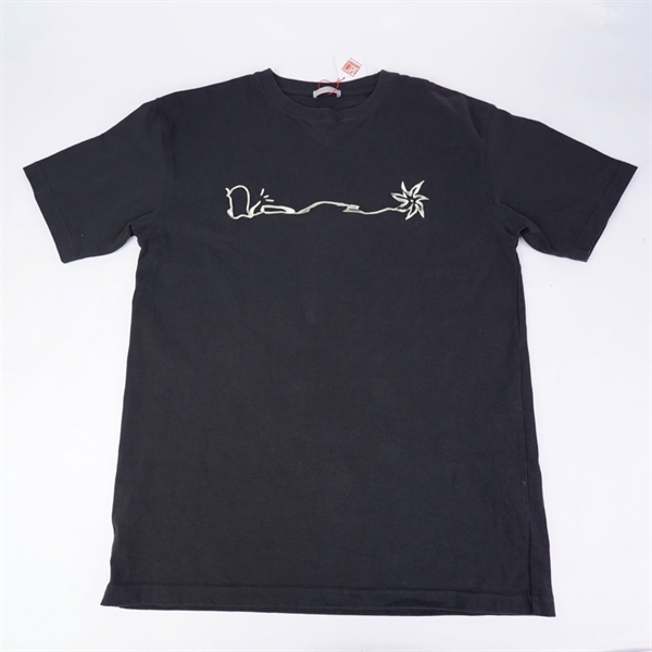 Áo thun Dior đen in chữ (BQ) KG+