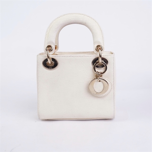 Túi Dior Lady trắng (02-MA-0272) szmini (BQ) KG+