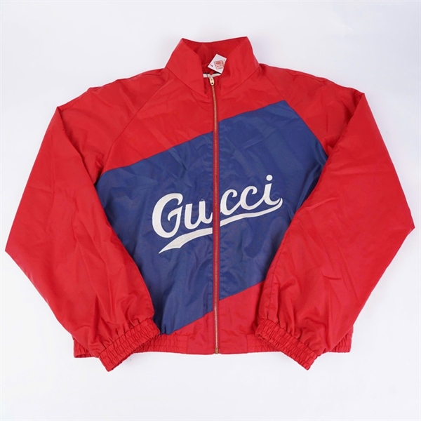 Áo khoác GG đỏ in chữ (BQ) KG+