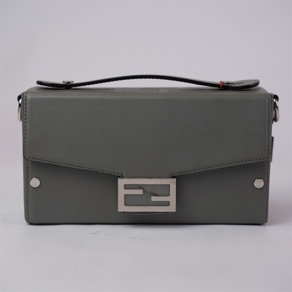 Túi Fendi cốp xám sz21 (BQ) KG+