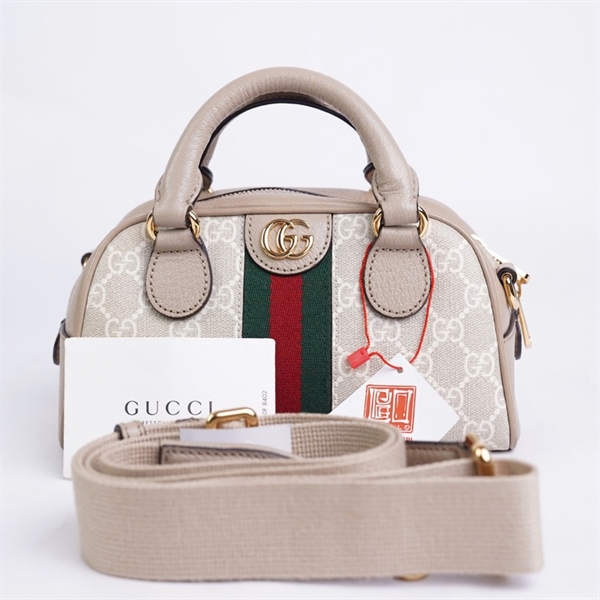 Túi GG Ophidia nude (H039304244) sz21 (BQ) KG+