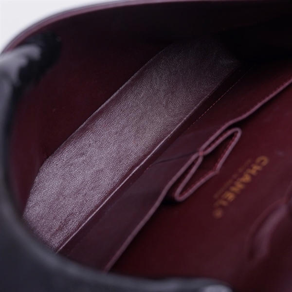 Túi Chanel Classic đen khóa vàng (19376519) sz25 (BQ) KG+