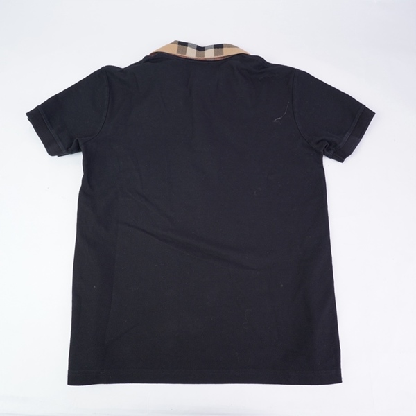 Áo thun BBR đen cổ sọc (BQ) KG+