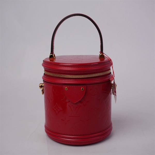 Túi LV Cannes hoa đỏ kèm ổ khóa sz15 (BQ) KG+