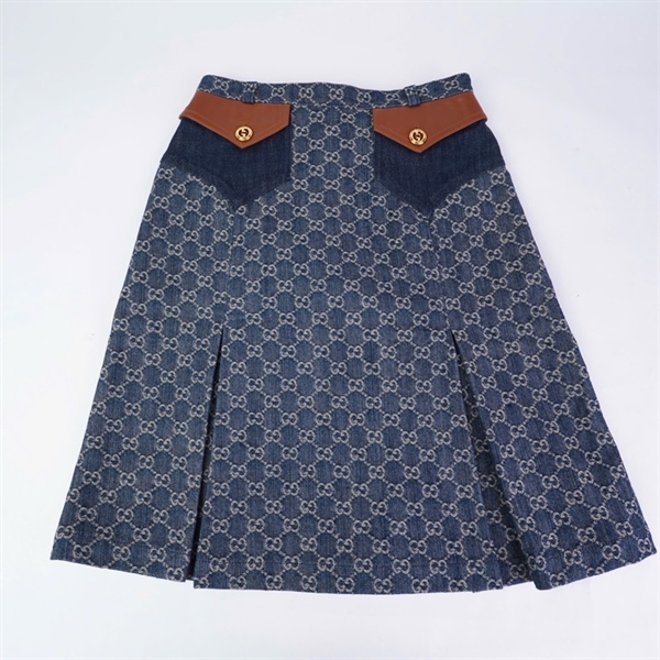 Váy GG xanh bò (BQ) KG+