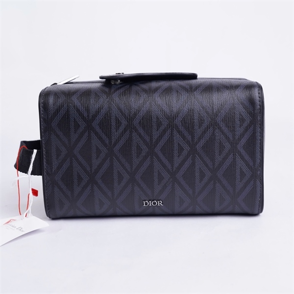 Túi Dior Lingot Clutch đen (27-BO-0242) sz22 (BQ) KG+