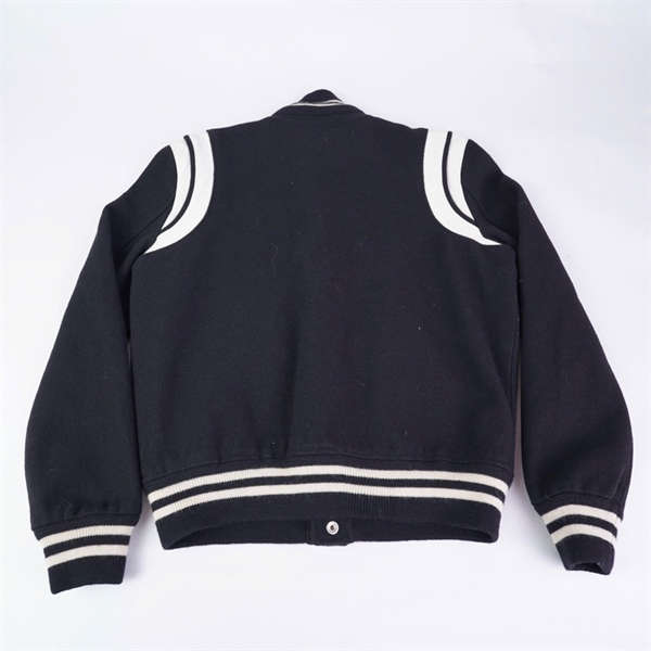 Áo khoác YSL đen viền trắng (BQ) KG+