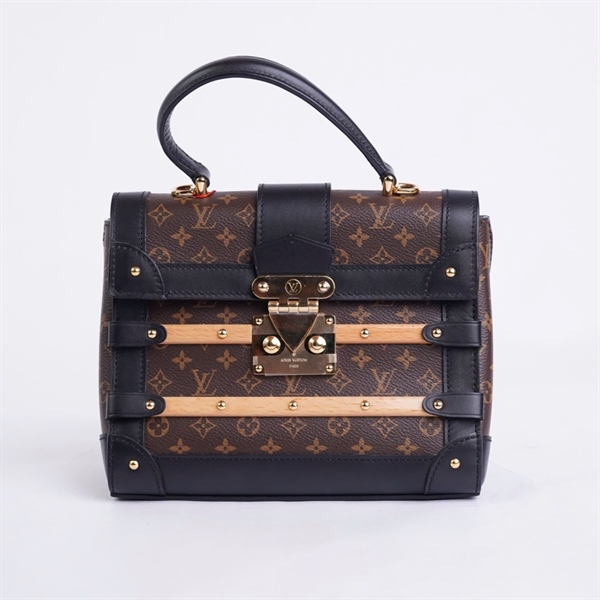 Túi LV Trianon hoa nâu sz21 KG+