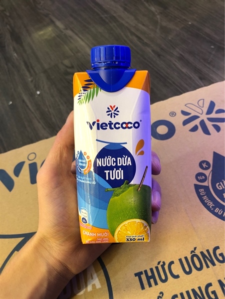 Nước Dừa Tươi Vị Chanh Muối 330ml