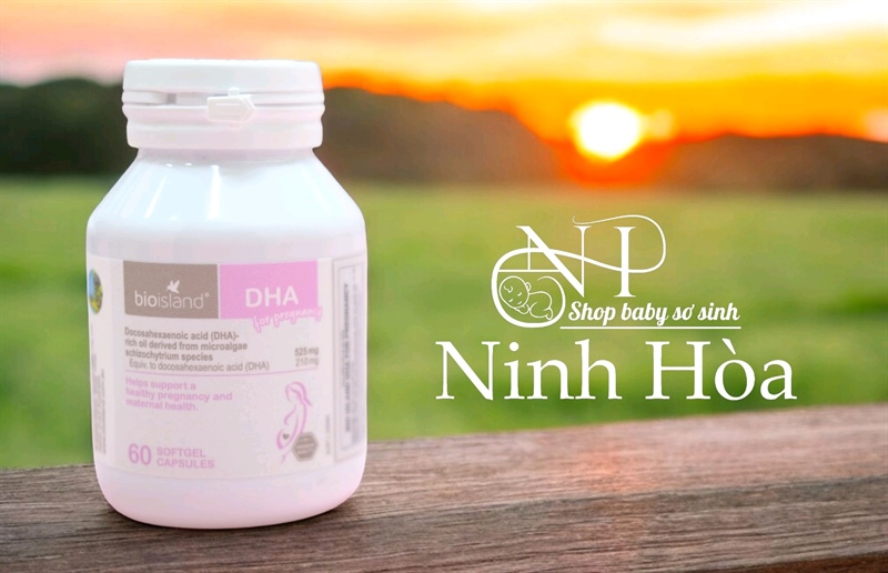 DHA BIOISLAND 60V ÚC BẦU & SAU SINH HÀNG CÔNG TY CÓ TEM PHỤ