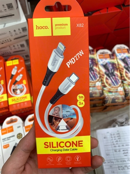 Cáp sạc HOCO X82 Type C-Lighting 1m