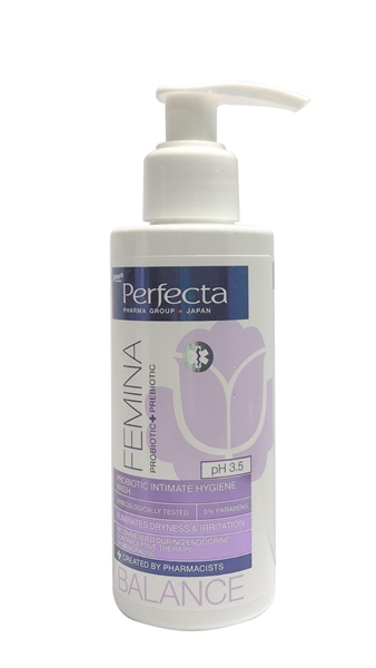 DD vệ sinh phụ nữ Femina probiotic Balance 150ml (màu tím - dưỡng ẩm, giảm khô da) - Baland
