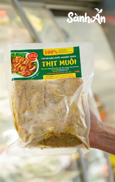 Thịt lợn bản muối Phú Thọ