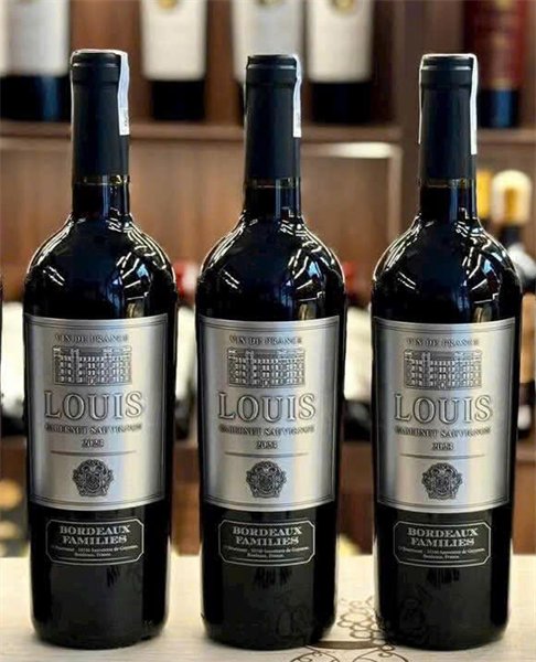 Vang Louis Bordeaux Đen 750Ml