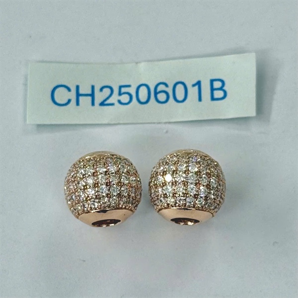 Charm vàng cầu đính kim CH250601B