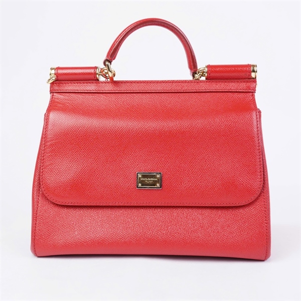 Túi D&G Handle đỏ sz26 KG+