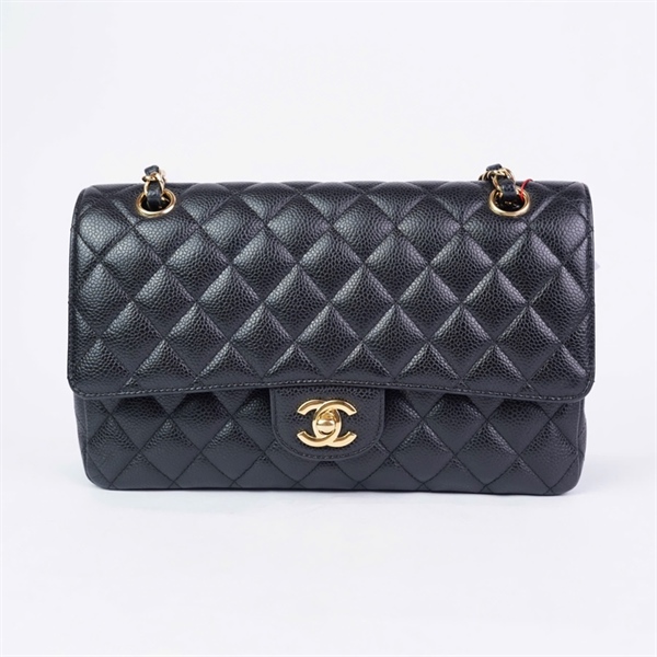 Túi Chanel Classic đen có lót form (27279061) sz25 KG+