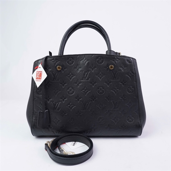 Túi LV Montaigne hoa đen (SP2116) sz29 (A-T) KG+