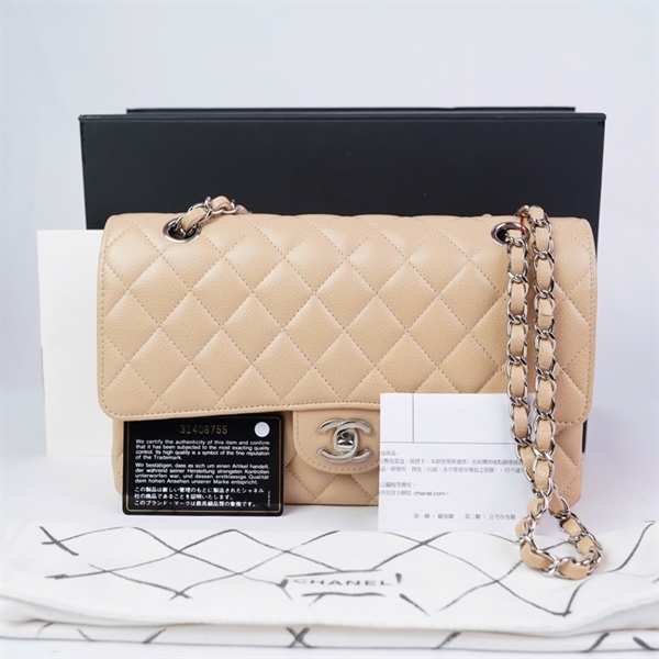 Túi Chanel Classic nude (31406755) sz25 KG+