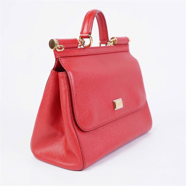 Túi D&G Handle đỏ sz26 KG+