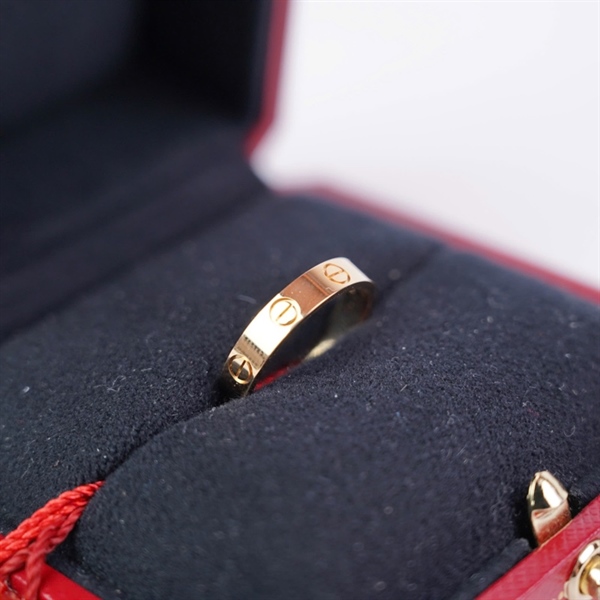 Nhẫn Carier love vàng (222AKE) sz52 (LN) KG+