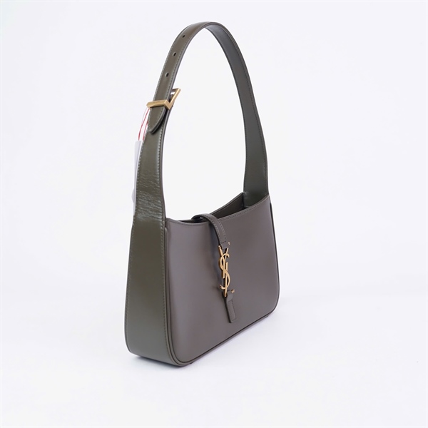 Túi YSL kẹp nách xanh xám (GNR657228-0529) (LN) KG+