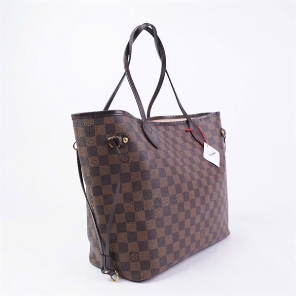 Túi LV Neverfull ô vuông nâu kèm ví (MS0199) sz31 (HC)+